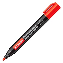 Маркер перманентный Luxor 270, пулевидный наконечник, 1 - 3 мм