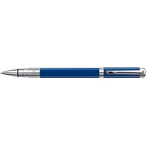 Ручка-роллер Waterman Perspective Obsession Blue CT, толщина линии F, хром