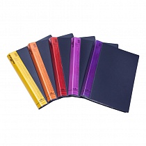 Папка Durable Duralook Color, с 20 впаянными карманами, А4, корешок 25 мм, полипропилен