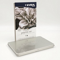Набор карандашей чернографитовых  Lyra Graphite Set, 11 предметов