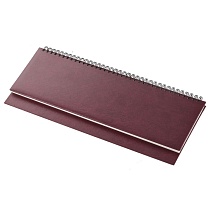 Планинг Brunnen Офис, Торино, недатированный, с выступом, кожзам, 12 x 32 см