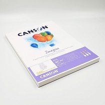 Альбом для графики Canson Imagine, мелкое зерно, склеенный, 200 гр/м2, 50 листов