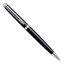 Ручка шариковая Waterman Hemisphere Mars Black СT, толщина линии M, хром