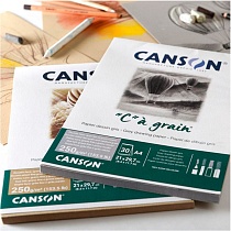 Альбом для графики Canson C a Grain, мелкое зерно, склейка, 250 гр/м2, А4, 30 листов