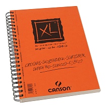Альбом для графики Canson XL, на пружине, 90 гр/м2, А4, 120 листов, слоновая кость