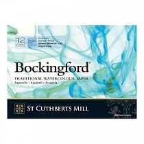 Альбом для акварели ST Cuthberts Mill Bockingford, склеенный, 300 г/м2, 360 х 260 мм, 12 листов