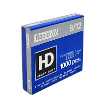 Скобы Rapid HD, 9/12, гальванизированные, 1000 штук