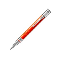 Ручка шариковая Parker Duofold Classic Big Red Vintage CT, толщина линии M, никеле-палладий