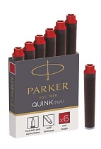 Картридж чернильный Parker Quink Mini, для перьевых ручек