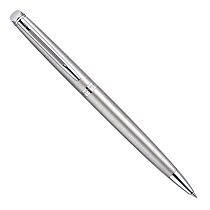 Ручка шариковая Waterman Hemisphere Stainless Steel CT, толщина линии M, хром